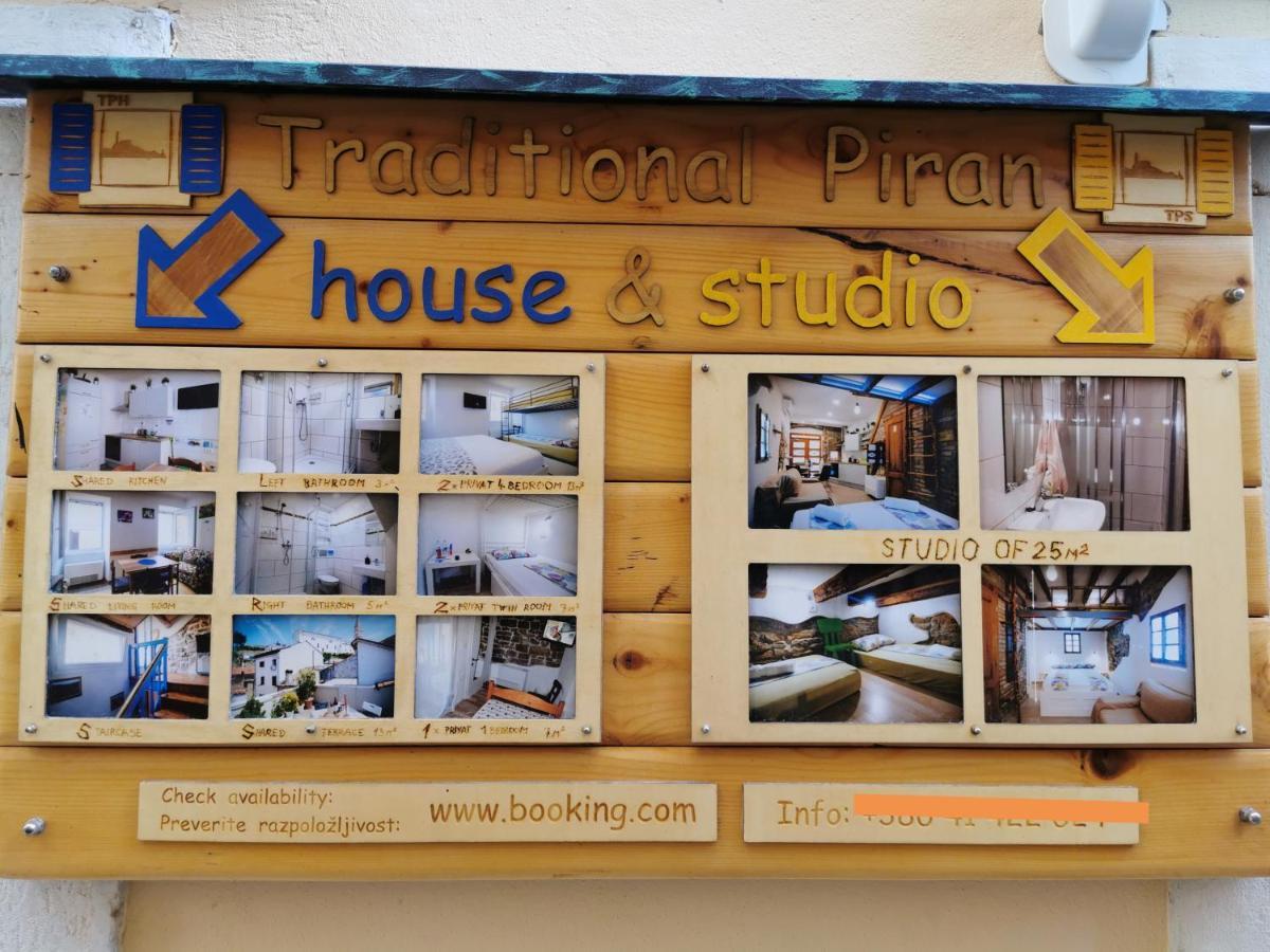 Traditional Piran Studio Екстер'єр фото